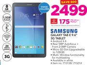 Samsung Galaxy Tab E 9.6" 3G Tablet