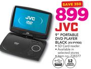 JVC 9" Portable DVD Player Black XV-PY900