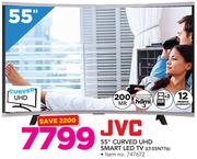JVC 55" Curved UHD Smart LED TV LT-55N776