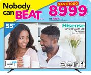 Hisense 55" UHD Smart LED TV 55K3300