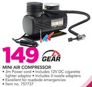 1st Gear Mini Air Compressor