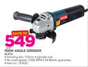 Ryobi 900W Angle Grinder G-915