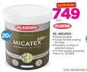 Plascon Micatex-20Ltr
