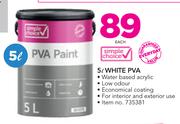 Simple Choice White PVA-5Ltr