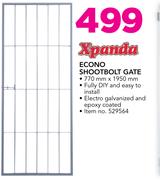 Xpanda Econo Shootbolt Gate