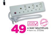 Simple Choice 6 Way Multiplug