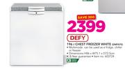 Defy 196Ltr Chest Freezer (White) DMF47