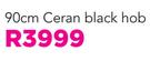 Defy 60cm Ceran Black Hob