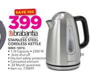 Brabantia Stainless Steel Cordless Kettle BBEK 10075
