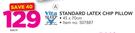 Vita Sleep Standard Latex Chip Pillow-45 x 70cm Each