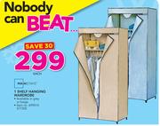 Mainstays 1 Shelf Hanging Wardrobe-Each