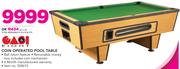 Easi Eight Coin Operated Pool Table