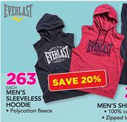 Everlast Men's Sleeveless Hoodie-Each