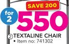 Out & About Textaline Chair-For 2