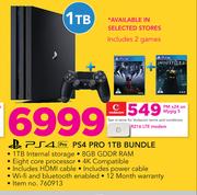 PS4 Pro 1TB Bundle-On My Gig 5 + R216 LTE Modem