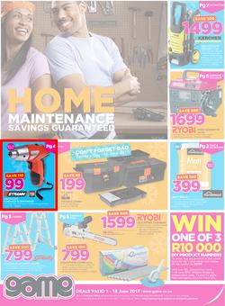 Game : DIY (1 June - 18 June 2017), page 1