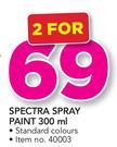 Spectra Spray Paint-2 x 300ml