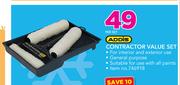 Addis Contractor Value Set-Per Set