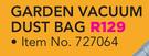Ryobi Garben Vacuum Dust Bag