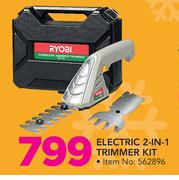 Ryobi Electric 2 In 1 Trimmer Kit