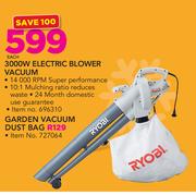 Ryobi 3000W Electric Blower Vacuum