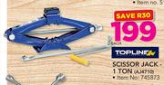 Top Line Scissor Jack 1 Ton-Each