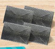 Moto Quip Rubber Car Mat Black-Each