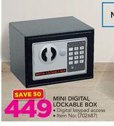 Mainstays Mini Digital Lockable Box