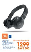 JBL On Ear Headphone E45BT BLACK