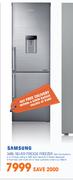 Samsung 348Ltr Silver Fridge Freezer RB31HWJ3DSSUO