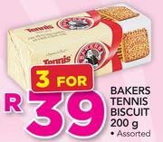 Bakers Tennis Biscuits-3x200g