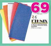 Ethnix 5 Pack Microfibre Cloth-Per Pack