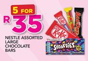 Nestle Assorted Large Chocolate Bars-For 5