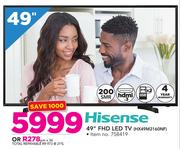 Hisense 49" FHD LED TV HX49M2160NF