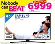 Samsung 43" UHD Smart LED TV 43KU7000