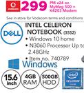 Dell Intel Celeron Notebook 3552-On MyMeg 500