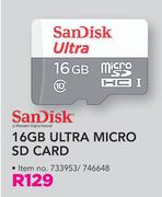 Sandisk 16GB Ultra Micro SD Card