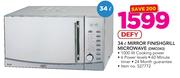 Defy 34Ltr Mirror Finish Grill Microwave DMO343