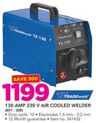 Tradeweld 130 AMP 230V Air Cooled Welder BX1-30B