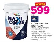 Dulux 20Ltr Maxi Cover Roof Coat-Each