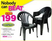 Cenplast Garden Chair-For 4