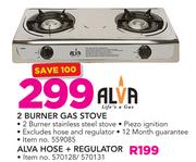 Alva 2 Burner Gas Stove