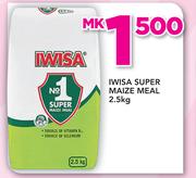 Iwisa Super Maize Meal-2.5Kg