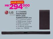 LG 2.1 Channel Soundbar With Less Subwoofer SH4-Each