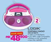 Logik Portable Radio RSH-441869-P