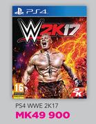 PS4 WWE 2K17