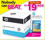 HP Paper A4 Box-70g With Plus Butterfly Pocket File A4 10 Page
