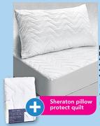 Sheraton Queen Quilted Mattress Protector 