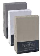 Sheraton Double Fitted 3 Piece Polycotton Sheet Set-Each