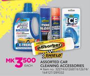 Shield Assorted Car Cleaning Accessories-Each